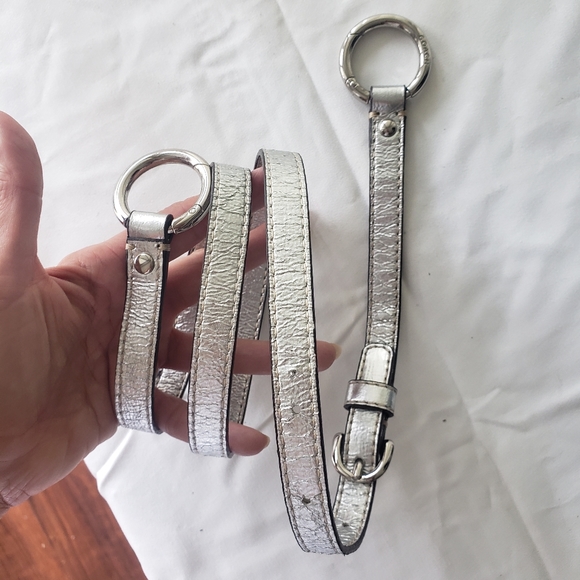 BALENCIAGA Metallic Calfskin Papier Mini A4 Tote Silver - Picture 15 of 15